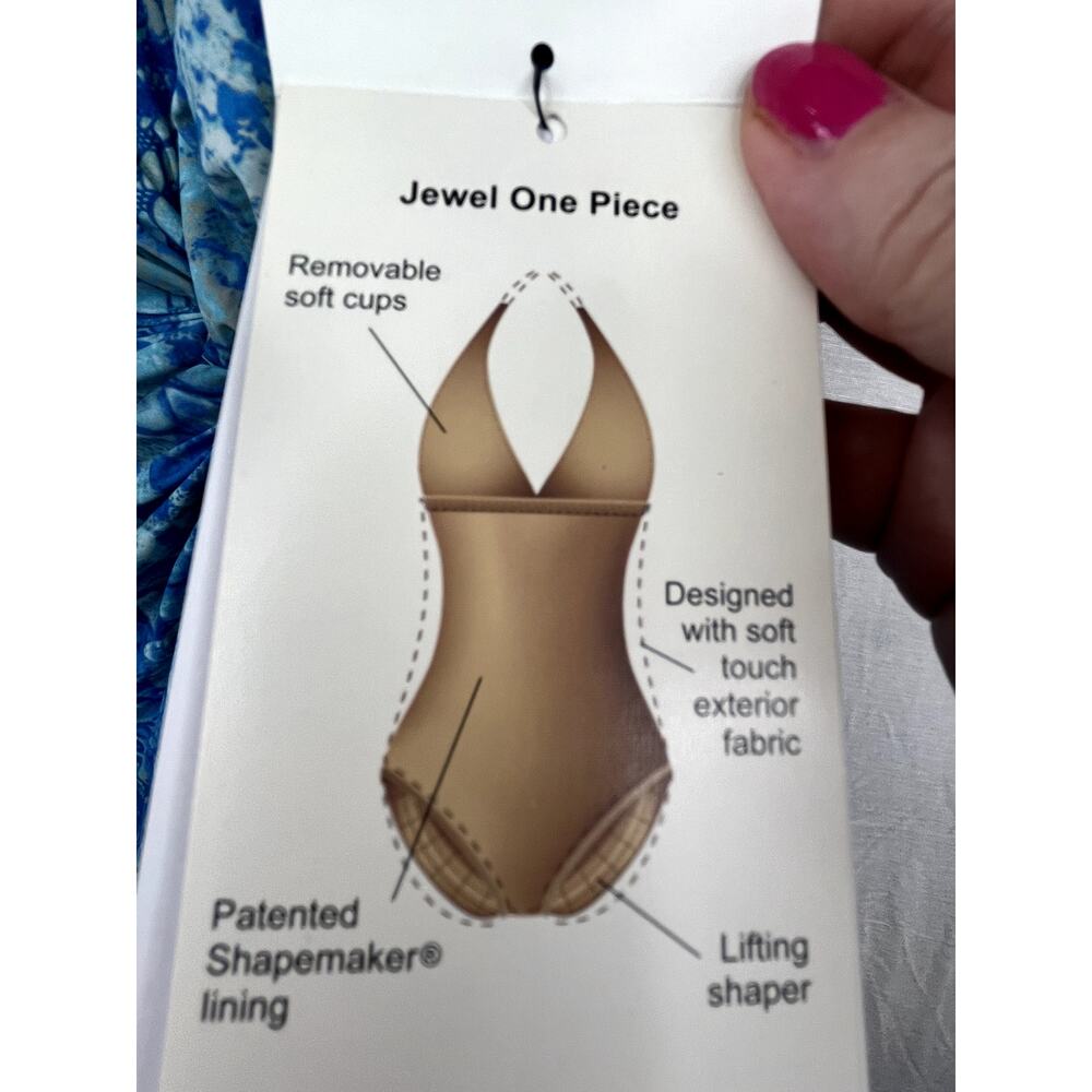 NWT Contours by Coco Reef Shapemaker Swimwear, size 12/36C - Picture 7 of 12